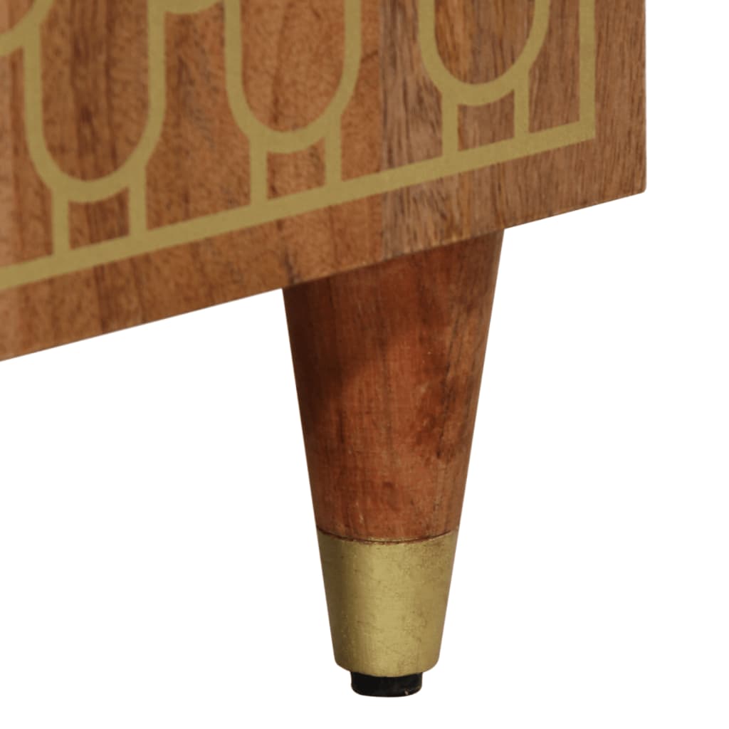 Κομοδίνο 50 x 33 x 60 εκ. από Μασίφ Ξύλο Μάνγκο