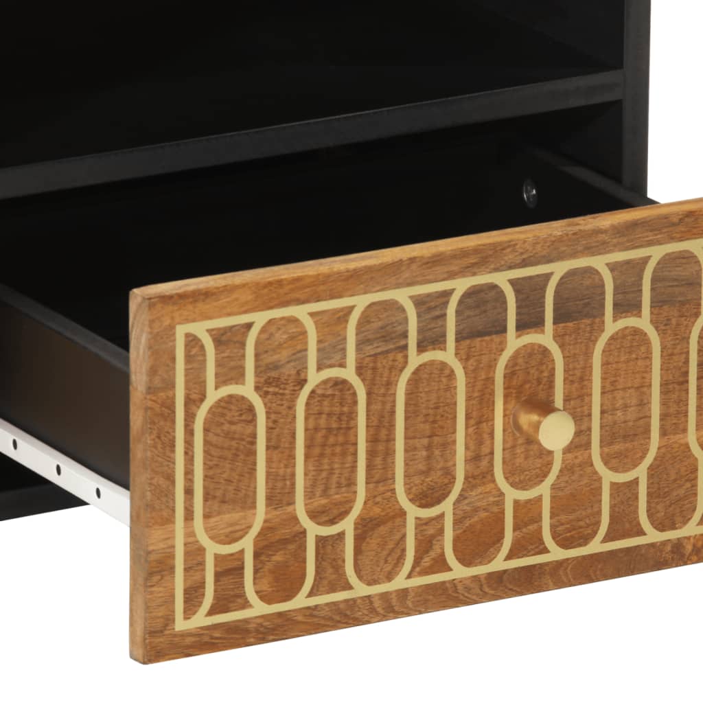 Τραπεζάκι Σαλονιού 80 x 54 x 40 εκ. από Μασίφ Ξύλο Μάνγκο