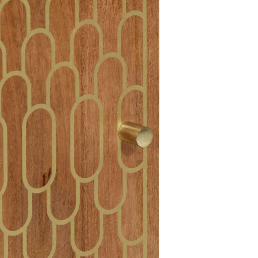 Ντουλάπι Μπάνιου 38 x 33 x 160 εκ. από Μασίφ Ξύλο Μάνγκο