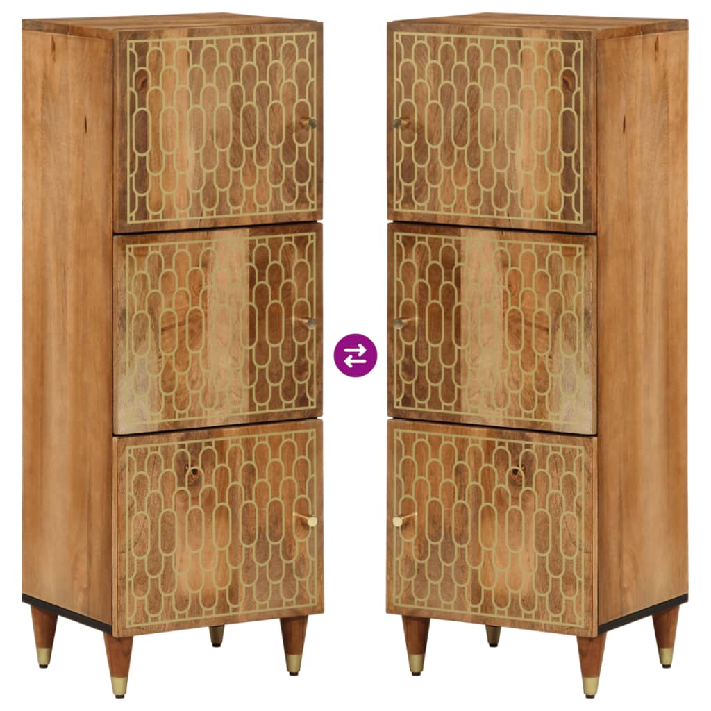 Ντουλάπι 40 x 33 x 110 εκ. από Μασίφ Ξύλο Μάνγκο