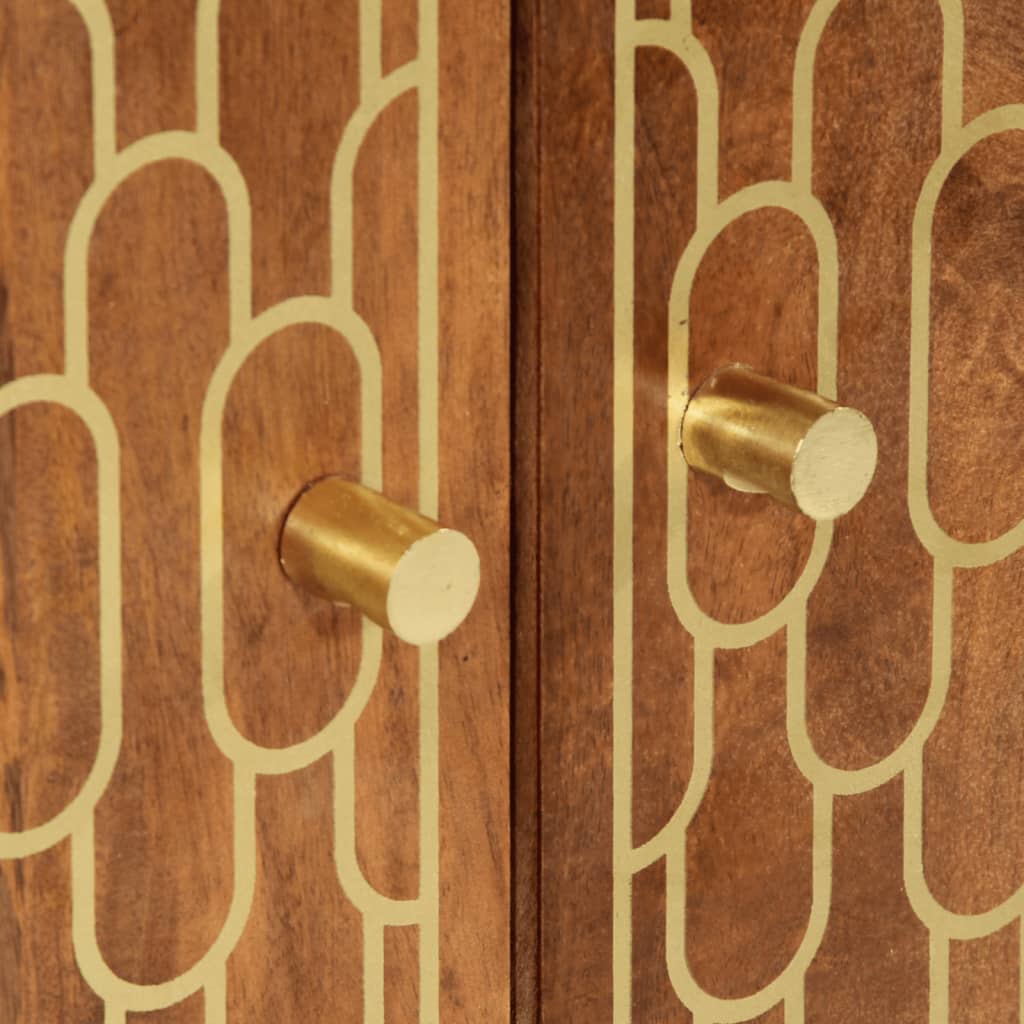 Ντουλάπι 60 x 33 x 100 εκ. από Μασίφ Ξύλο Μάνγκο