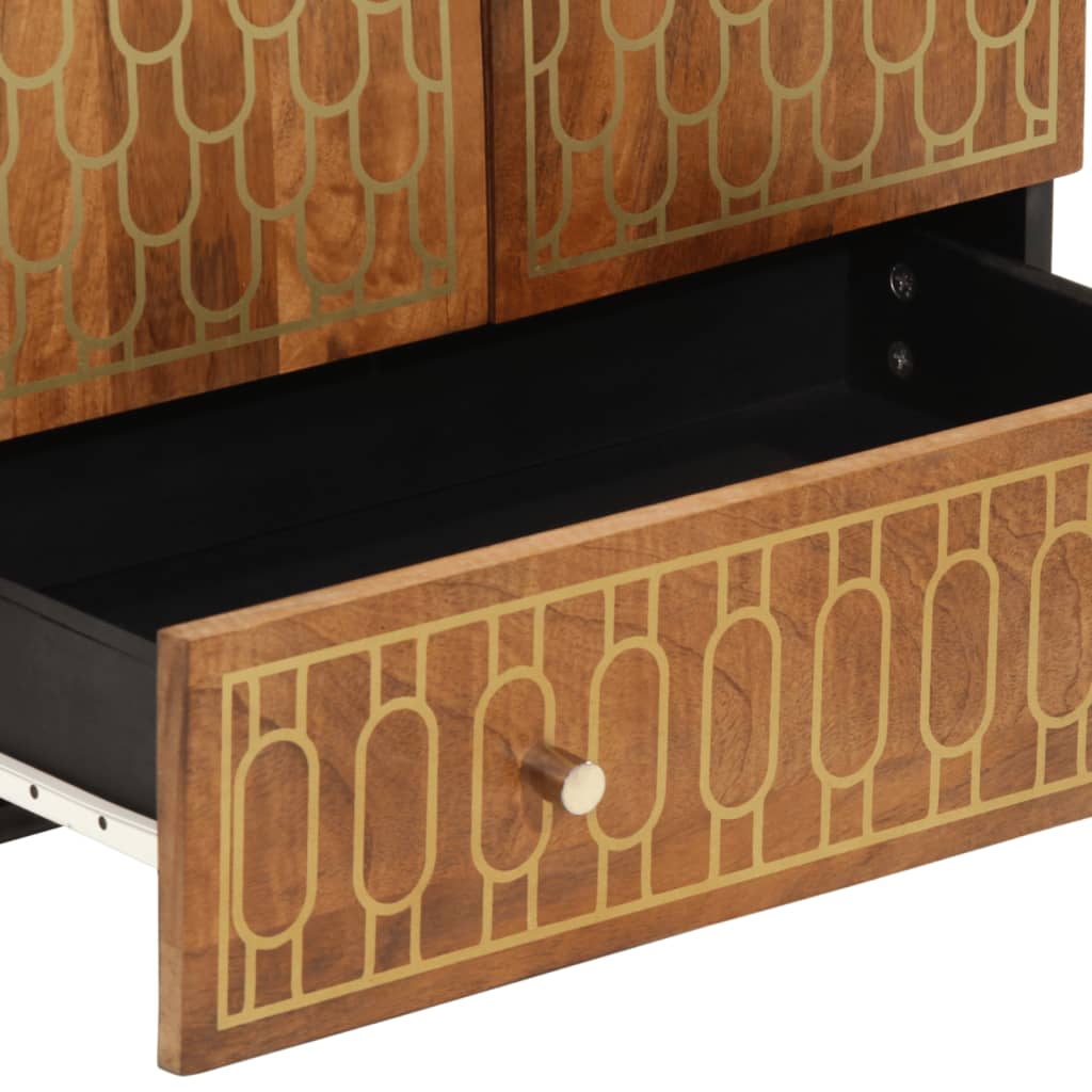 Ντουλάπι 60 x 33 x 100 εκ. από Μασίφ Ξύλο Μάνγκο