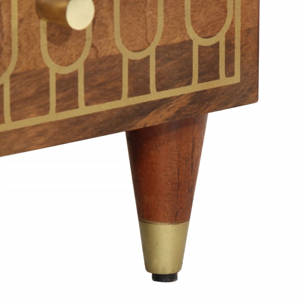 Ντουλάπι 60 x 33 x 100 εκ. από Μασίφ Ξύλο Μάνγκο