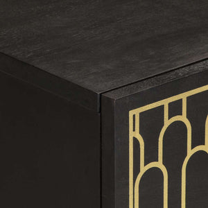 Βοηθητικό Ντουλάπι 60 x 33 x 75 εκ. από Μασίφ Ξύλο Μάνγκο