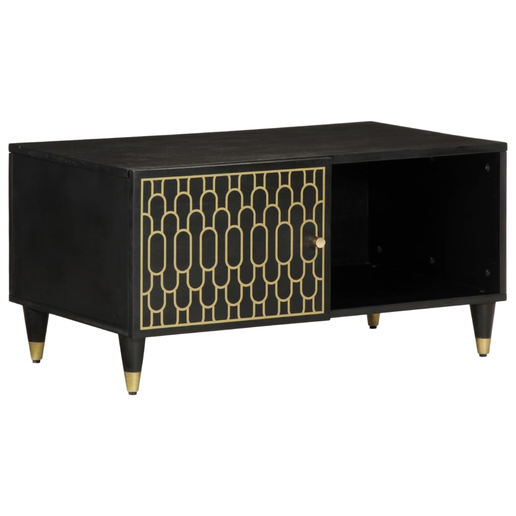 Τραπεζάκι Σαλονιού 80 x 50 x 40 εκ. από Μασίφ Ξύλο Μάνγκο