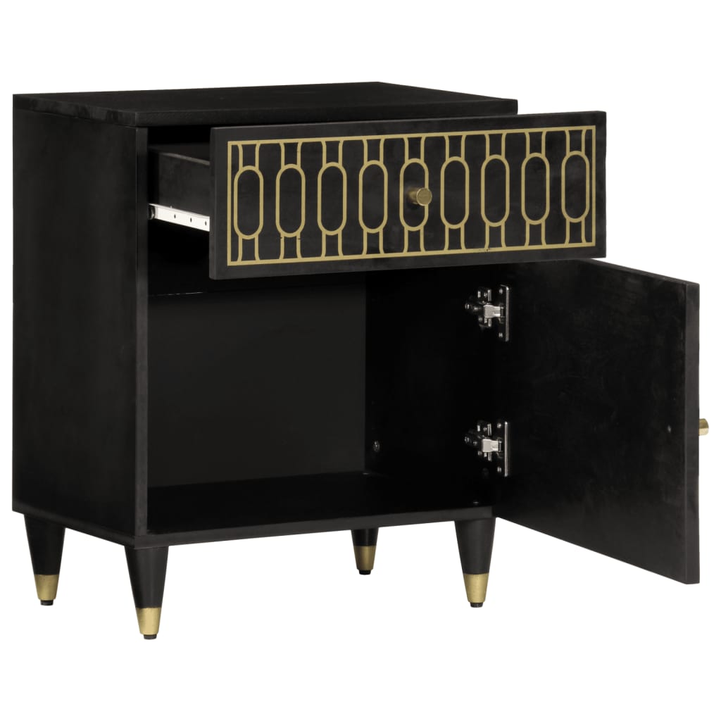 Κομοδίνο 50 x 33 x 60 εκ. από Μασίφ Ξύλο Μάνγκο