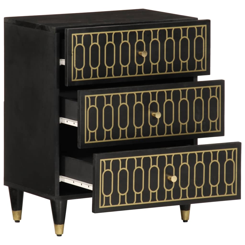 Κομοδίνο 50 x 33 x 60 εκ. από Μασίφ Ξύλο Μάνγκο