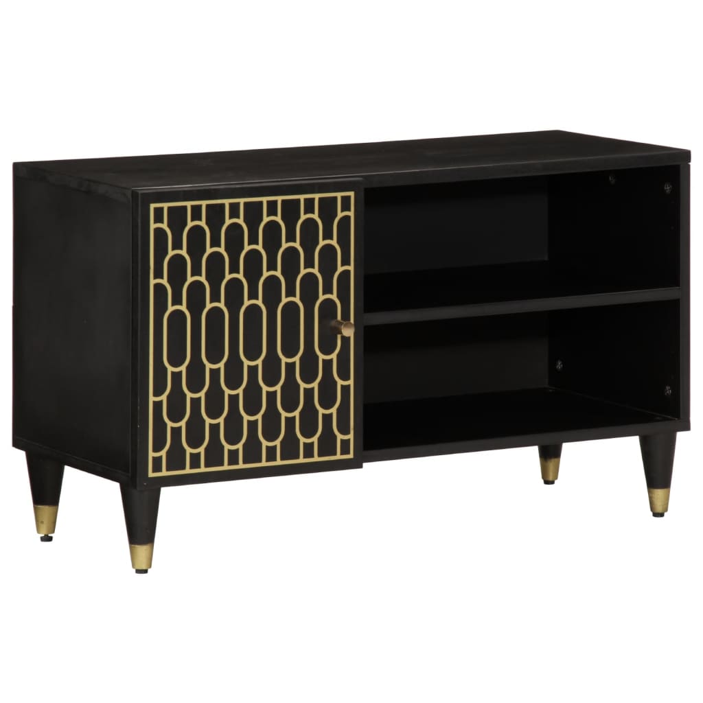 Έπιπλο Τηλεόρασης 80x31,5x46 εκ. από Μασίφ Ξύλο Μάνγκο