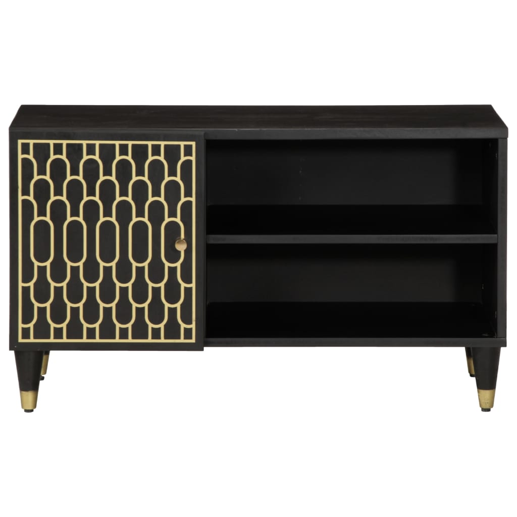 Έπιπλο Τηλεόρασης 80x31,5x46 εκ. από Μασίφ Ξύλο Μάνγκο