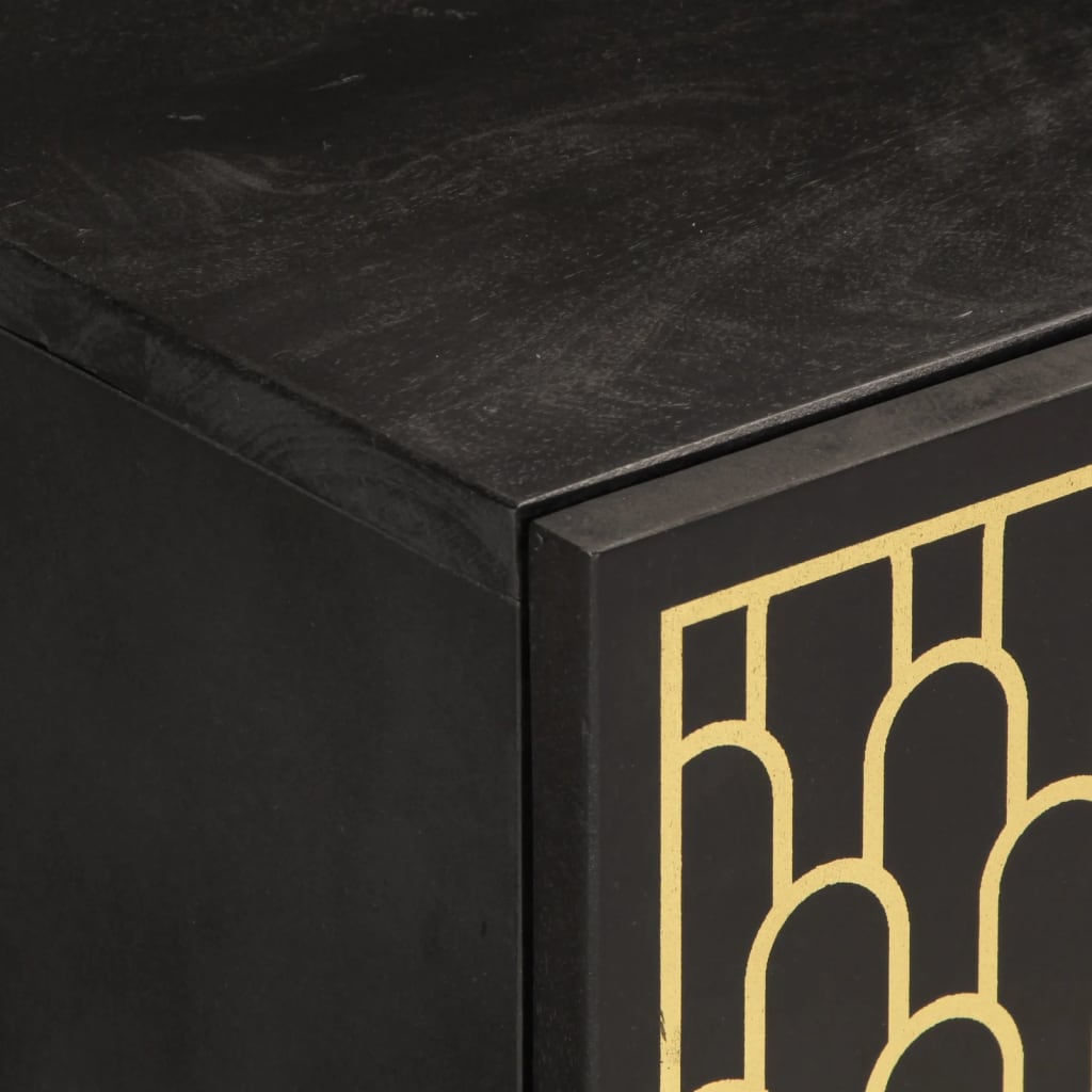 Έπιπλο Τηλεόρασης 80x31,5x46 εκ. από Μασίφ Ξύλο Μάνγκο