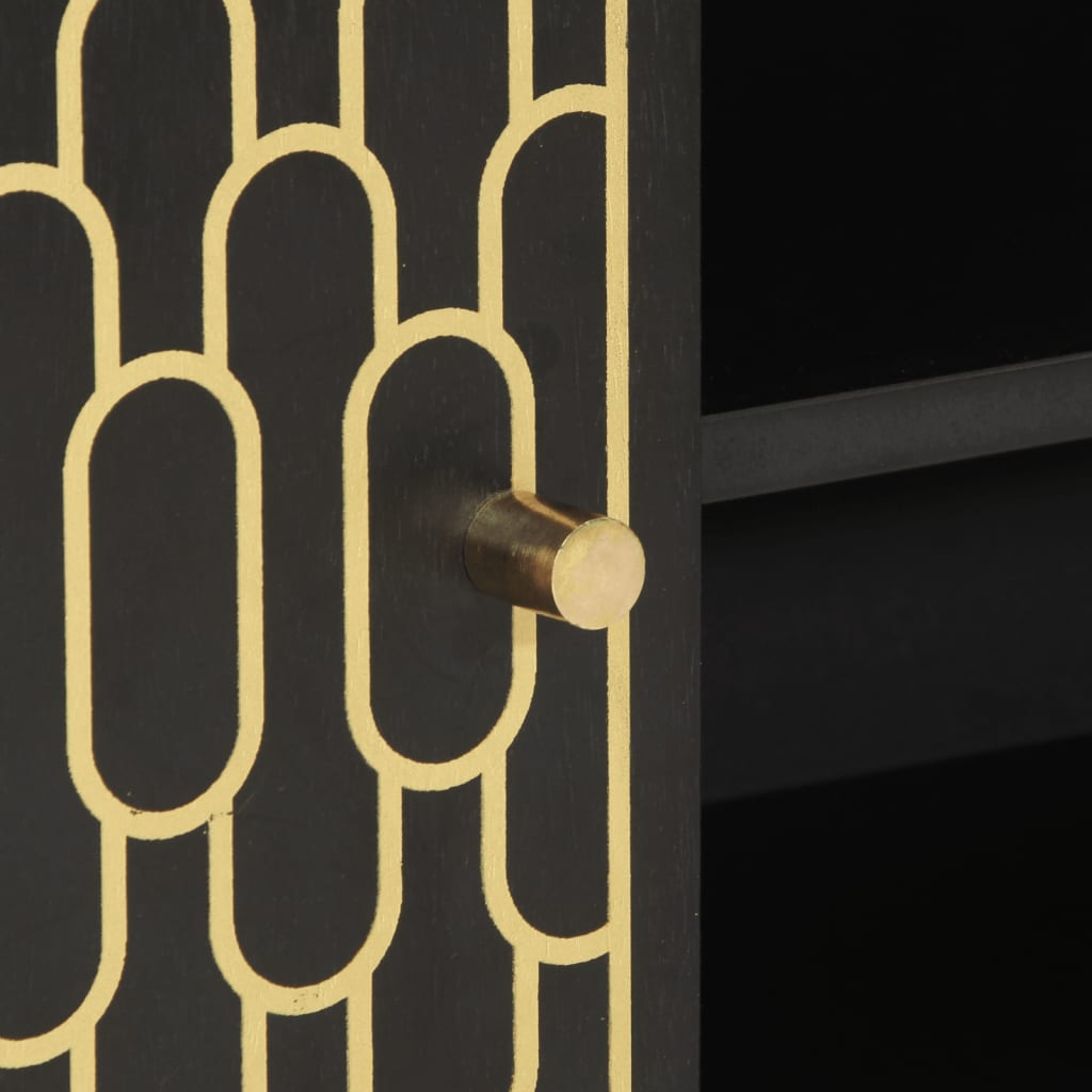 Έπιπλο Τηλεόρασης 80x31,5x46 εκ. από Μασίφ Ξύλο Μάνγκο