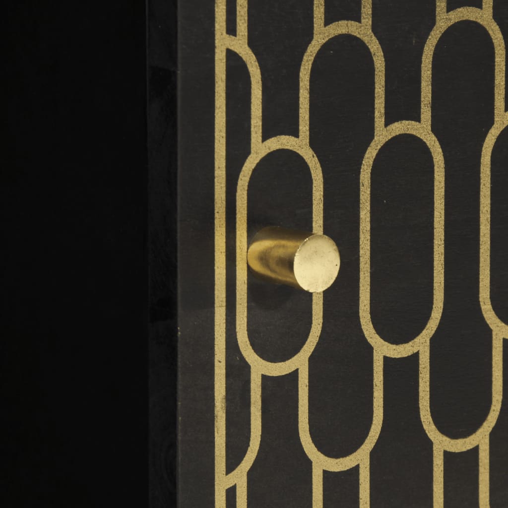 Βοηθητικό Ντουλάπι 80 x 33 x 75 εκ. από Μασίφ Ξύλο Μάνγκο - Pakobazaar