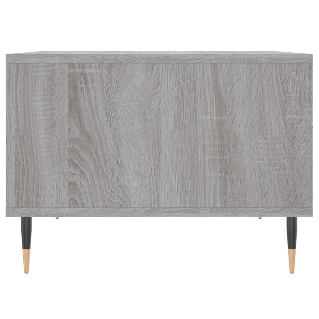 Τραπεζάκι Σαλονιού Γκρι Sonoma 60x50x36,5εκ. Επεξεργασμένο Ξύλο