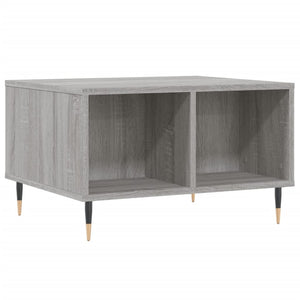 Τραπεζάκι Σαλονιού Γκρι Sonoma 60x50x36,5εκ. Επεξεργασμένο Ξύλο