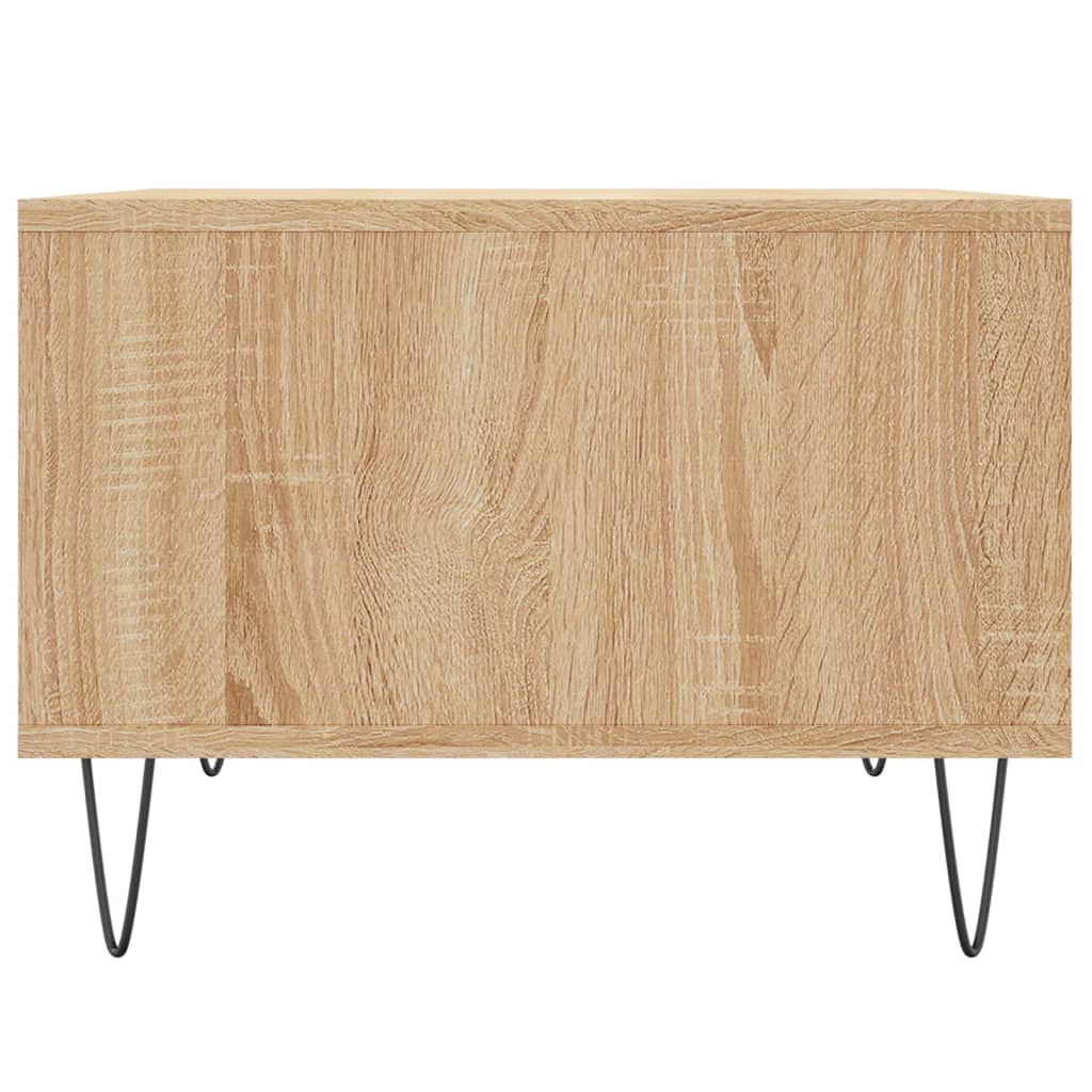 Τραπεζάκι Σαλονιού Sonoma Δρυς 60x50x36,5εκ. Επεξεργασμένο Ξύλο