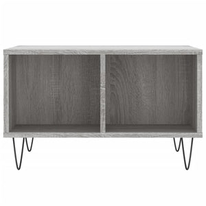 Τραπεζάκι Σαλονιού Γκρι Sonoma 60x50x36,5εκ. Επεξεργασμένο Ξύλο