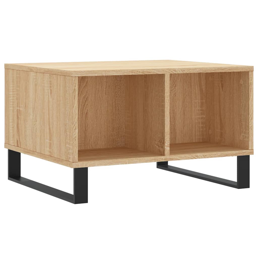 Τραπεζάκι Σαλονιού Sonoma Δρυς 60x50x36,5εκ. Επεξεργασμένο Ξύλο