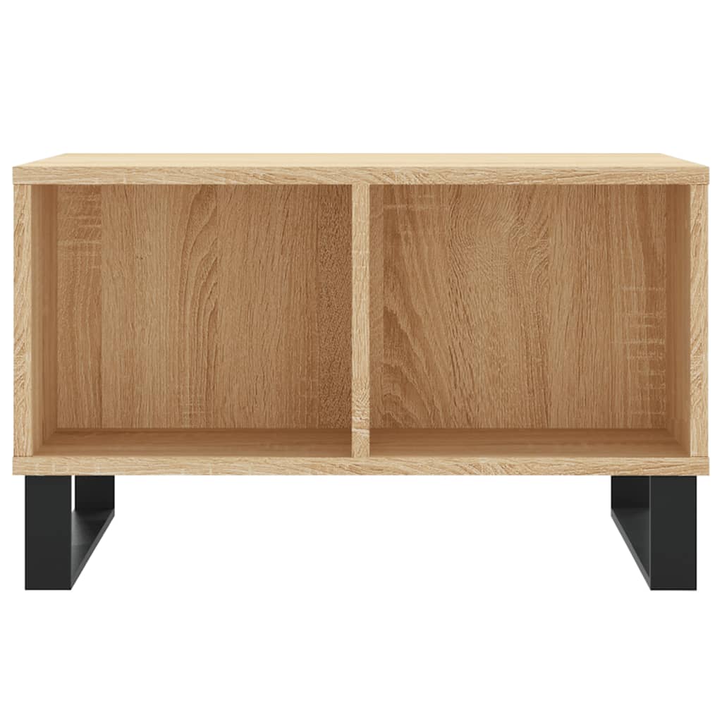 Τραπεζάκι Σαλονιού Sonoma Δρυς 60x50x36,5εκ. Επεξεργασμένο Ξύλο