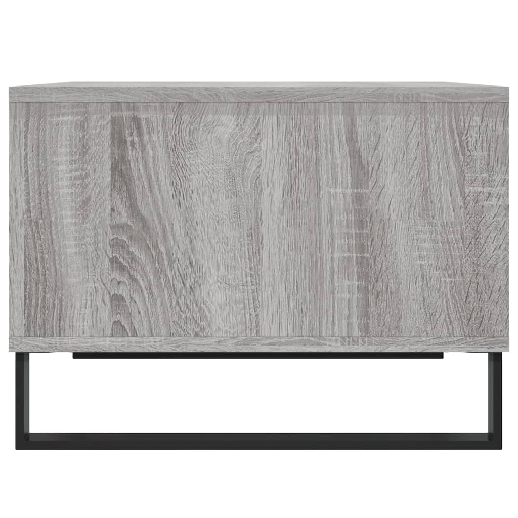 Τραπεζάκι Σαλονιού Γκρι Sonoma 60x50x36,5εκ. Επεξεργασμένο Ξύλο
