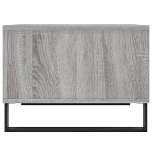 Τραπεζάκι Σαλονιού Γκρι Sonoma 60x50x36,5εκ. Επεξεργασμένο Ξύλο