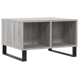 Τραπεζάκι Σαλονιού Γκρι Sonoma 60x50x36,5εκ. Επεξεργασμένο Ξύλο