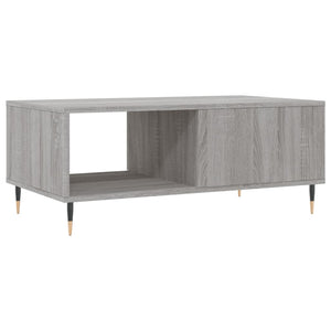 Τραπεζάκι Σαλονιού Γκρι Sonoma 90x50x36,5εκ. Επεξεργασμένο Ξύλο