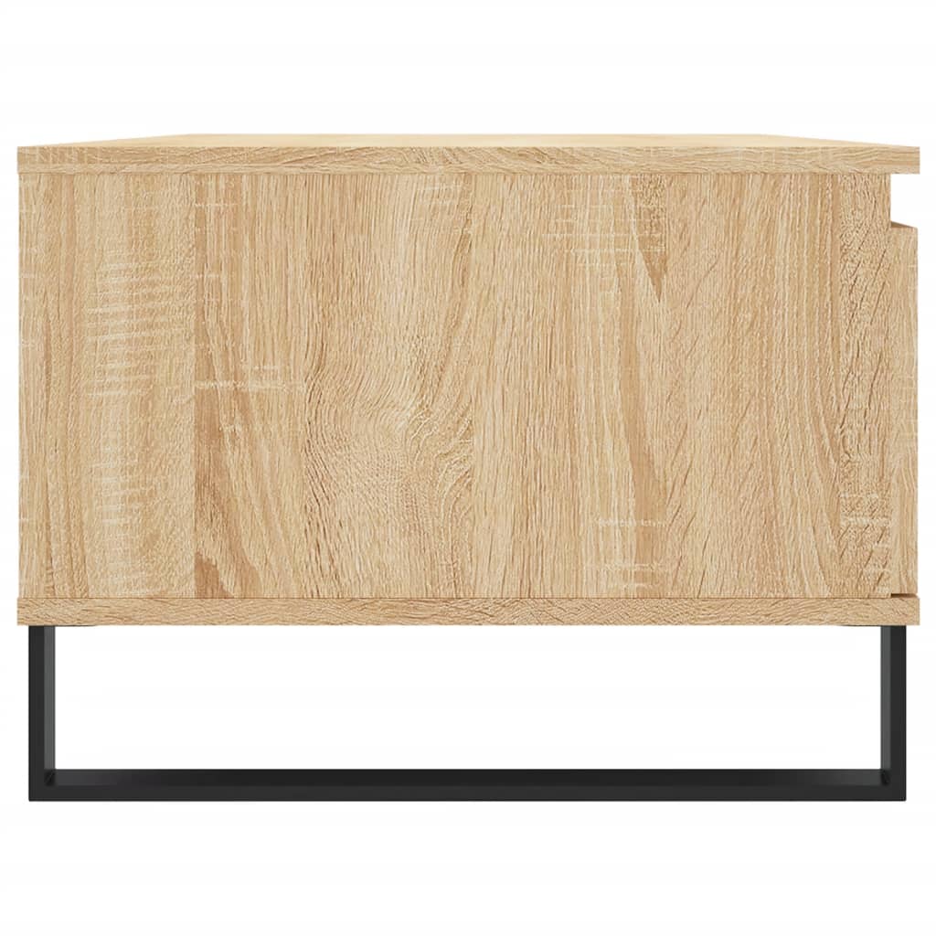Τραπεζάκι Σαλονιού Sonoma Δρυς 90x50x36,5 εκ. Επεξεργασμ. Ξύλο - Pakobazaar