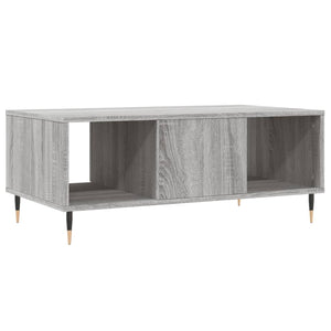 Τραπεζάκι Σαλονιού Γκρι Sonoma 90x50x36,5εκ. Επεξεργασμένο Ξύλο