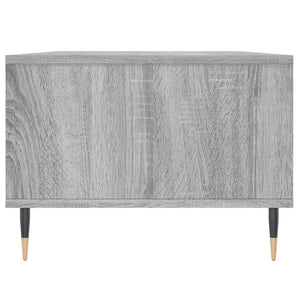Τραπεζάκι Σαλονιού Γκρι Sonoma 90x50x36,5εκ. Επεξεργασμένο Ξύλο