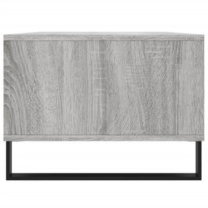 Τραπεζάκι Σαλονιού Γκρι Sonoma 90x50x36,5εκ. Επεξεργασμένο Ξύλο - Pakobazaar