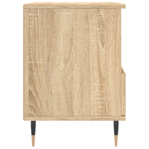 Κομοδίνο Sonoma Δρυς 40 x 35 x 50 εκ. από Επεξεργ. Ξύλο