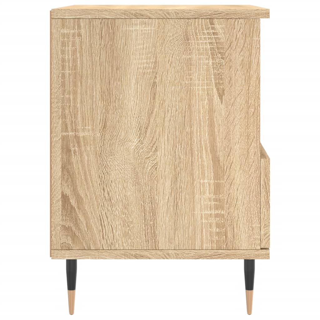 Κομοδίνα 2 τεμ. Sonoma Δρυς 40 x 35 x 50 εκ. από Επεξεργ. Ξύλο