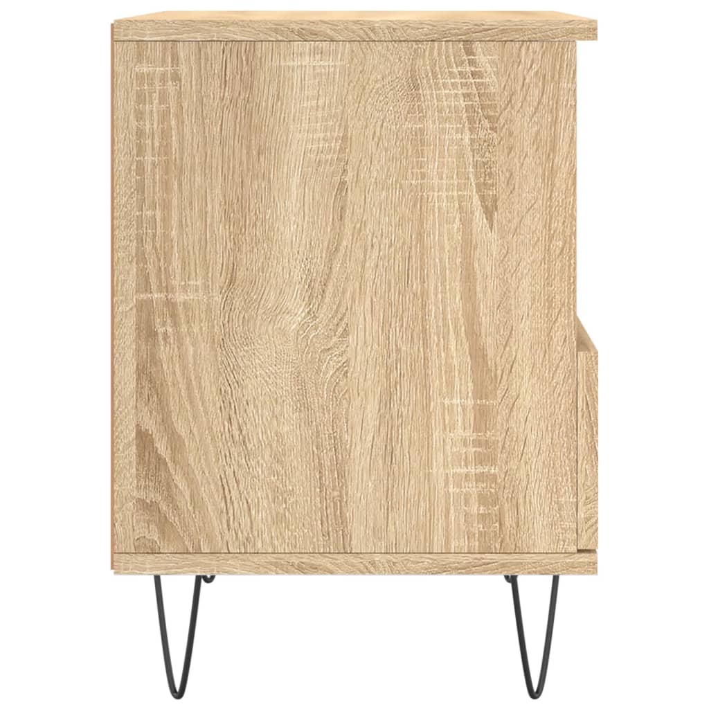Κομοδίνα 2 τεμ. Sonoma Δρυς 40 x 35 x 50 εκ. από Επεξεργ. Ξύλο