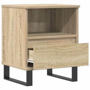 Κομοδίνο Sonoma Δρυς 40 x 35 x 50 εκ. από Επεξεργ. Ξύλο