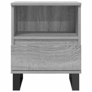 Κομοδίνο Γκρι Sonoma 40 x 35 x 50 εκ. από Επεξεργασμένο Ξύλο