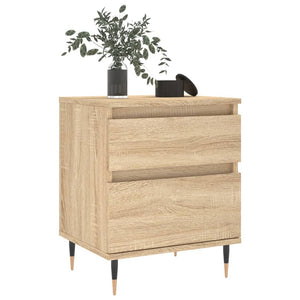 Κομοδίνο Sonoma Δρυς 40 x 35 x 50 εκ. από Επεξεργ. Ξύλο