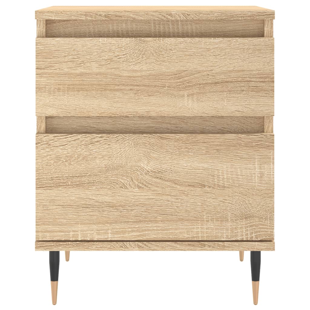 Κομοδίνο Sonoma Δρυς 40 x 35 x 50 εκ. από Επεξεργ. Ξύλο