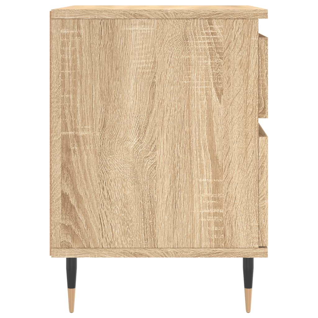 Κομοδίνο Sonoma Δρυς 40 x 35 x 50 εκ. από Επεξεργ. Ξύλο