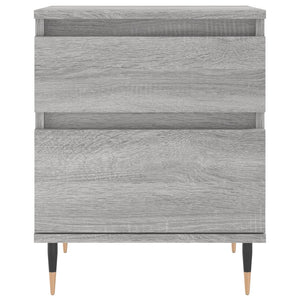 Κομοδίνο Γκρι Sonoma 40 x 35 x 50 εκ. από Επεξεργασμένο Ξύλο