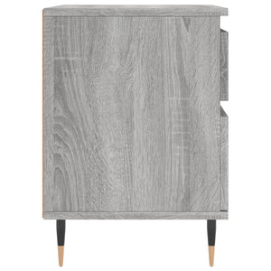 Κομοδίνο Γκρι Sonoma 40 x 35 x 50 εκ. από Επεξεργασμένο Ξύλο