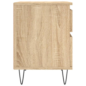 Κομοδίνο Sonoma Δρυς 40 x 35 x 50 εκ. από Επεξεργ. Ξύλο