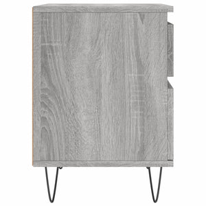 Κομοδίνο Γκρι Sonoma 40 x 35 x 50 εκ. από Επεξεργασμένο Ξύλο