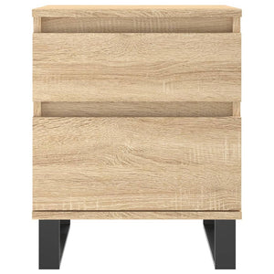Κομοδίνο Sonoma Δρυς 40 x 35 x 50 εκ. από Επεξεργ. Ξύλο