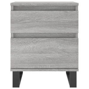 Κομοδίνο Γκρι Sonoma 40 x 35 x 50 εκ. από Επεξεργασμένο Ξύλο