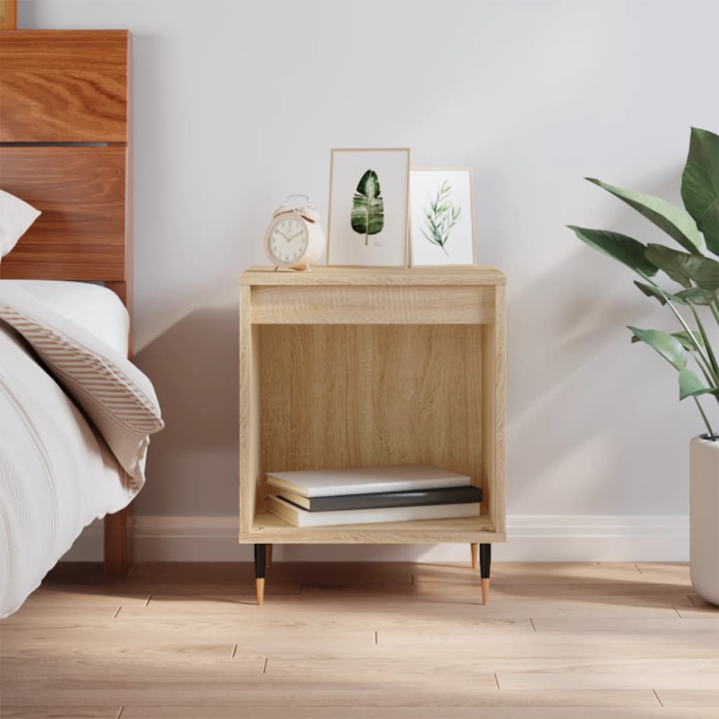 Κομοδίνο Sonoma Δρυς 40 x 35 x 50 εκ. από Επεξεργ. Ξύλο - Pakobazaar