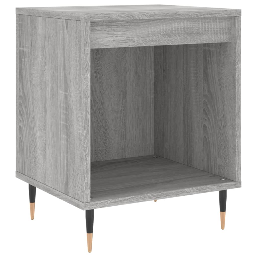 Κομοδίνο Γκρι Sonoma 40 x 35 x 50 εκ. από Επεξεργασμένο Ξύλο