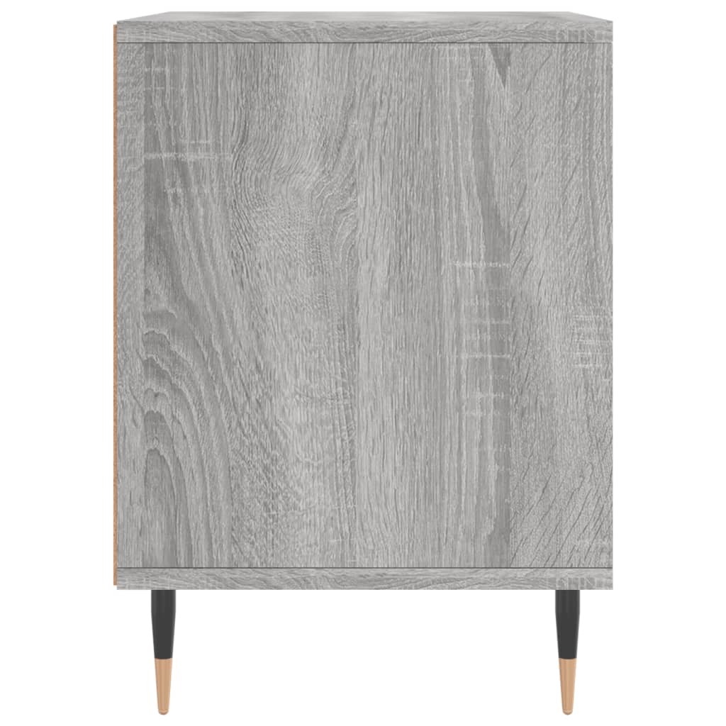 Κομοδίνο Γκρι Sonoma 40 x 35 x 50 εκ. από Επεξεργασμένο Ξύλο