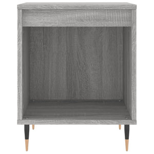 Κομοδίνα 2 τεμ. Γκρι Sonoma 40 x 35 x 50 εκ. από Επεξεργ. Ξύλο