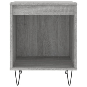 Κομοδίνο Γκρι Sonoma 40 x 35 x 50 εκ. από Επεξεργασμένο Ξύλο