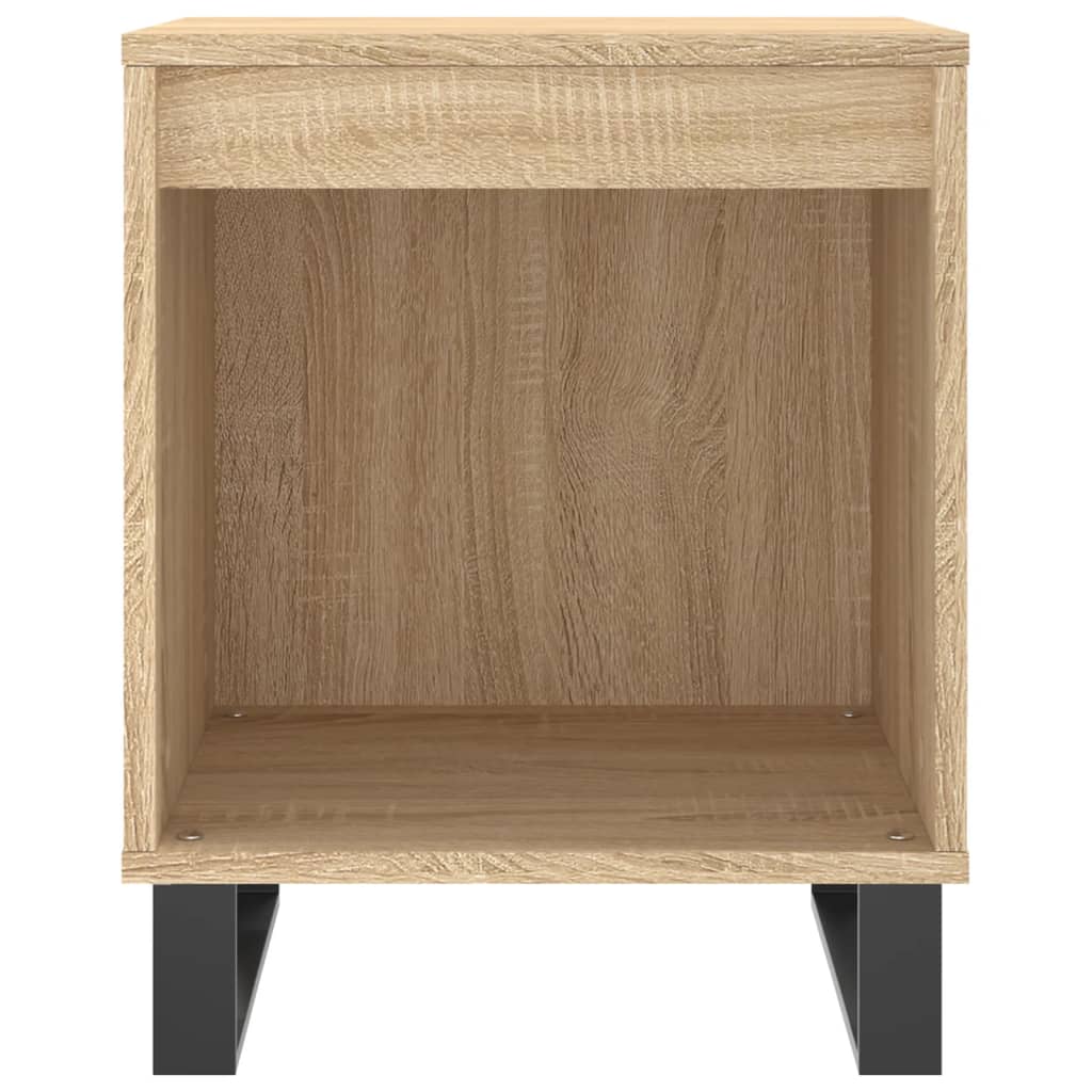 Κομοδίνο Sonoma Δρυς 40 x 35 x 50 εκ. από Επεξεργ. Ξύλο